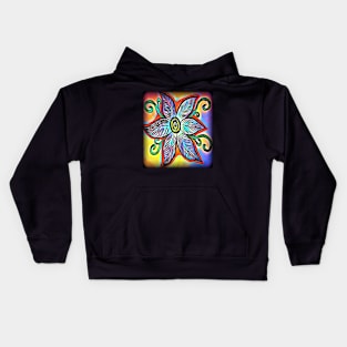 Starfish flower Kids Hoodie